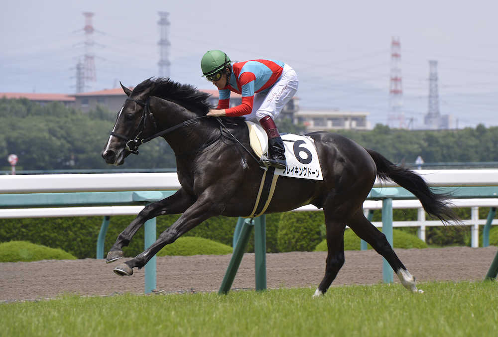 【阪神５Ｒ新馬戦】伏兵ブレイキングドーンが３馬身差の圧勝！！