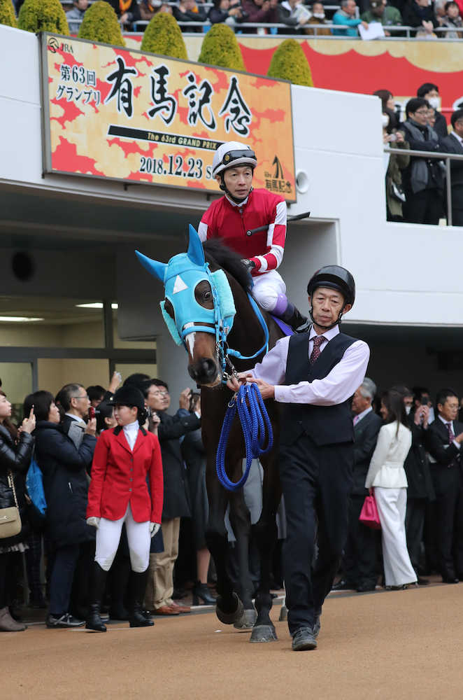 【有馬記念】オジュウ　グッズ売り上げ断トツ！土、日ともに多くのファンでにぎわい