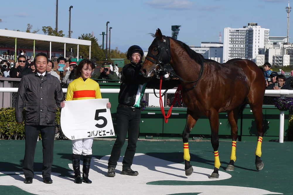 菜七子が今年ＪＲＡ初勝利！５番人気での逃げ切りＶに満面笑み「この馬のリズムで運べた」