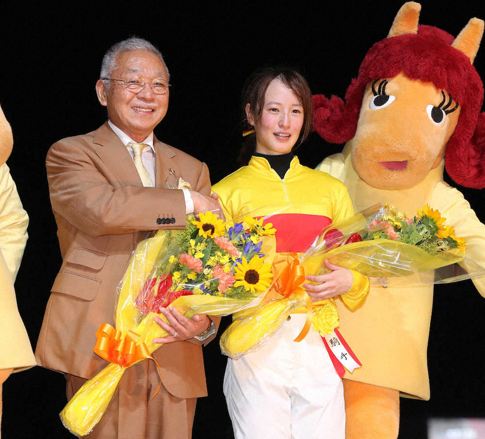 オーナーのDr．コパ氏、藤田菜七子の重賞初Vを祝福「100点満点だよ」
