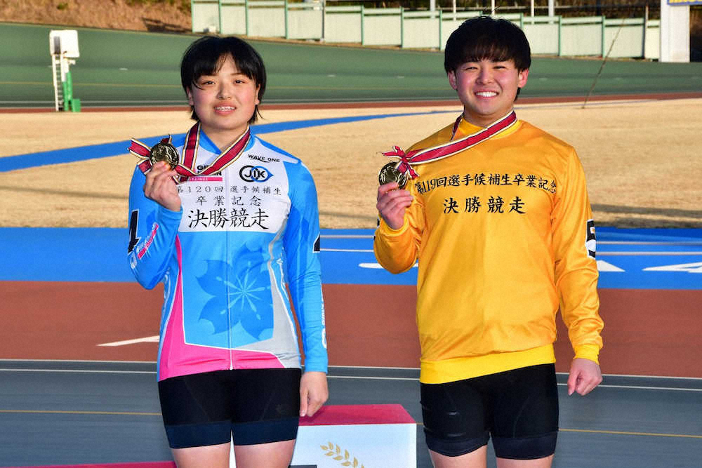 【競輪選手養成所卒業記念レース】女子・西脇、在所成績8位も卒記クイーン！