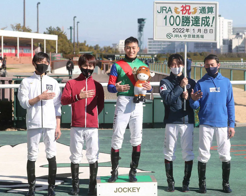 【画像・写真】【中京新馬戦】カネトシブルーム　抜け出し快勝、富田はJRA100勝「センスいい」