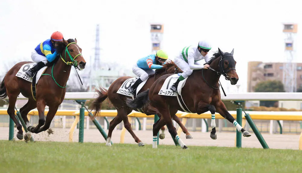 【東京6R新馬戦】1番人気のロールアップがV　ルメール「最後は凄くいい脚を使ってくれた」