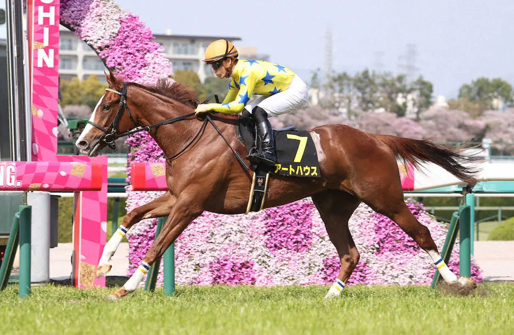 【忘れな草賞】アートハウス3馬身差V　川田余裕「競馬を覚えさせながら、と思って乗った」