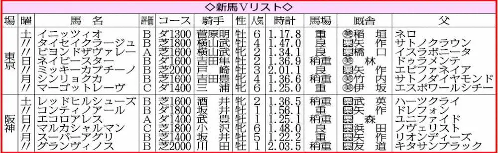 【新馬戦総括】ビヨンドザヴァレー　好センス見せた