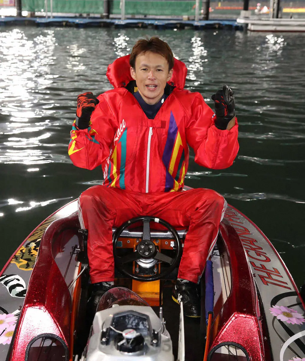 大村ボートSG・グランプリシリーズ優勝戦　宮地元輝　鮮やか捲り差しでSG初優出初V