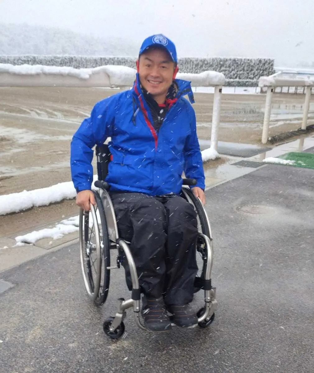 藤井勘一郎騎手が落馬負傷後初めて栗東トレセン訪問「いろいろな方と会えて凄くうれしい」