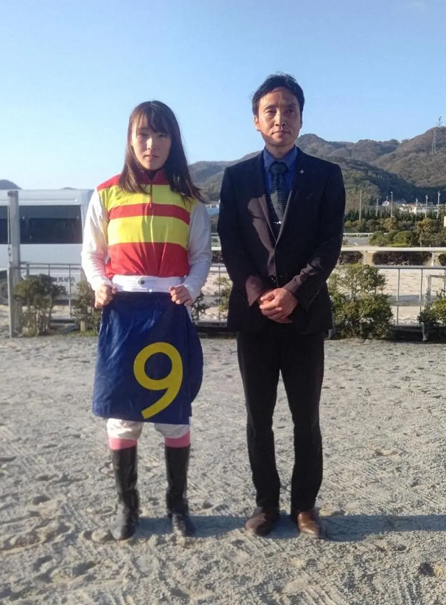 永島まなみ　姫路で初の父娘タッグV！「馬と厩舎の方に感謝しています」