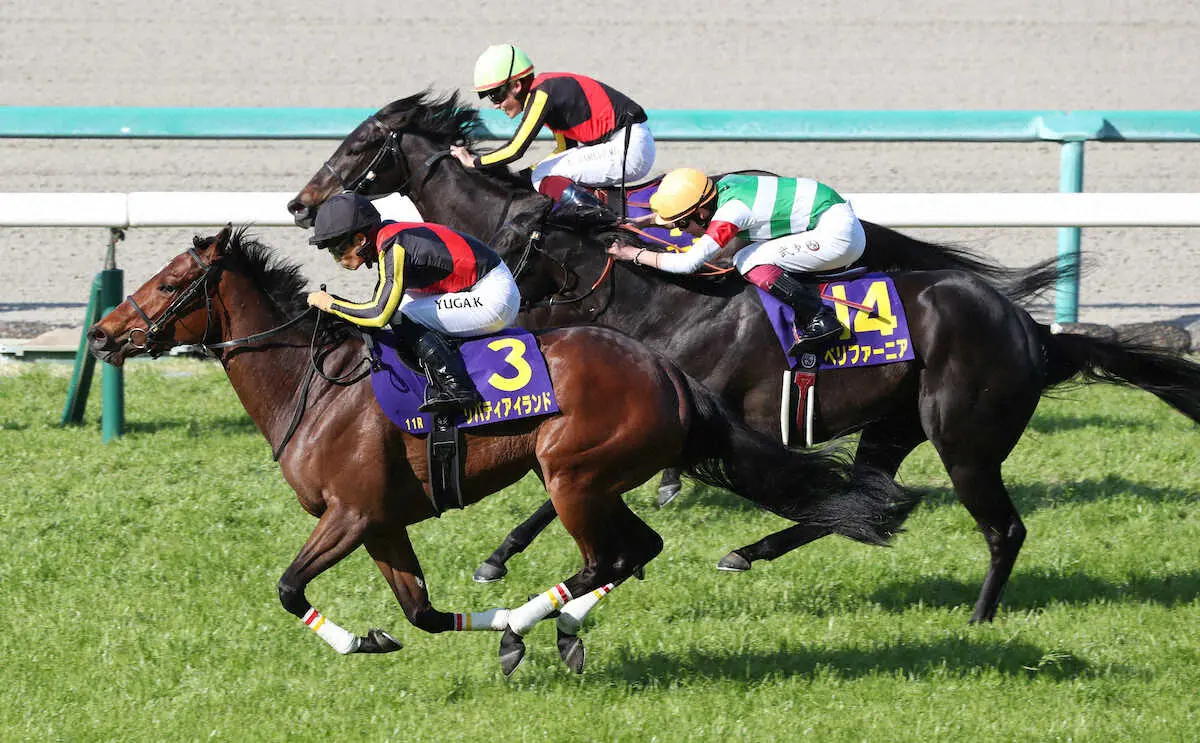 【画像・写真】【桜花賞】圧巻リバティアイランドまず1冠！！大外から異次元豪脚　川田「届いてくれてホっとしています」