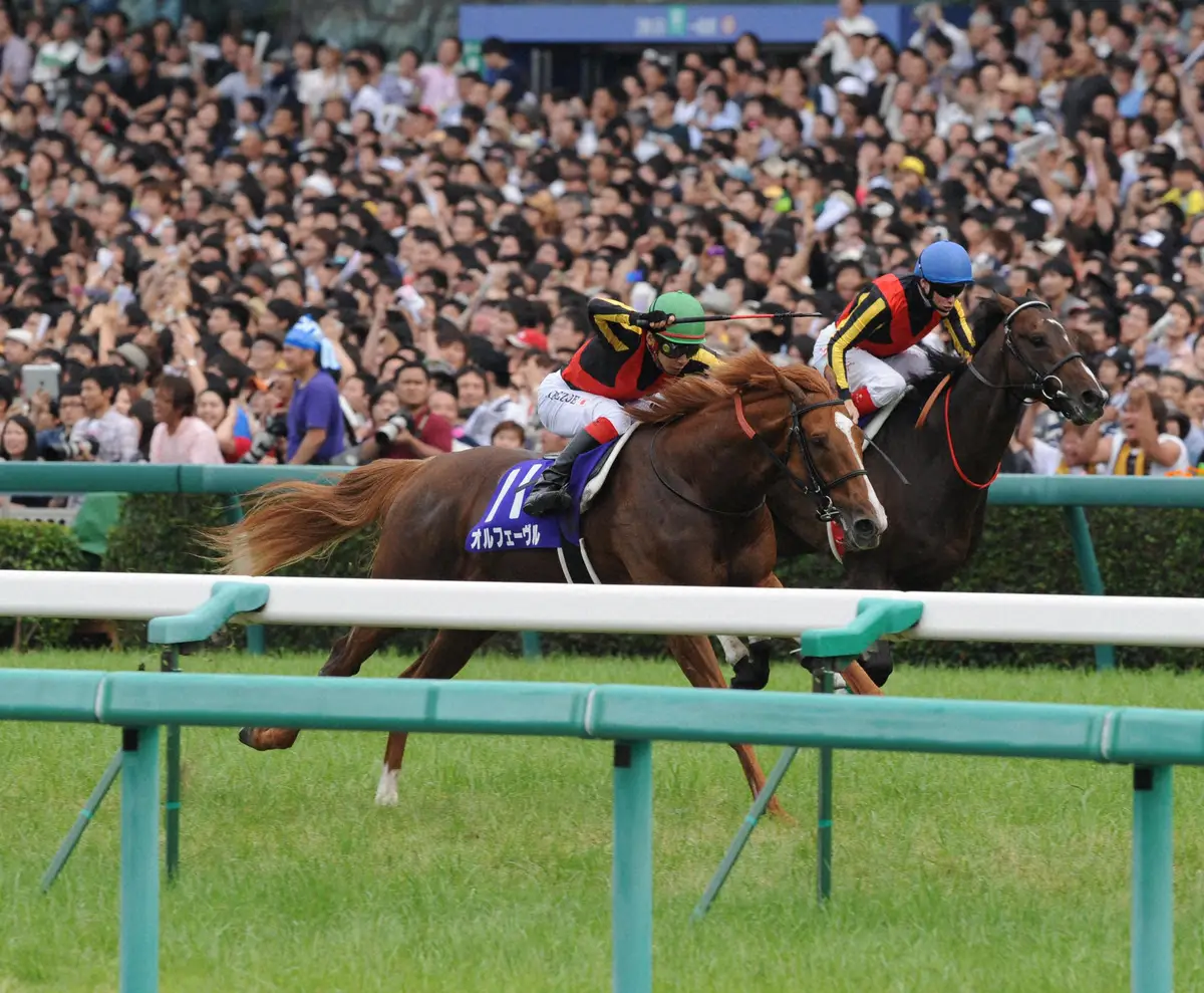 【画像・写真】12年の宝塚記念で復活勝利を飾ったオルフェーヴル（左）