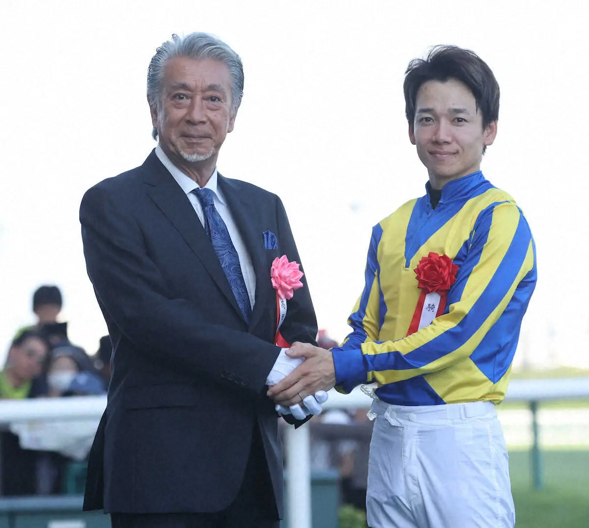 第3回中京競馬広報大使・高田純次　中京記念表彰式に登場「とても見応えのあるレースでした」