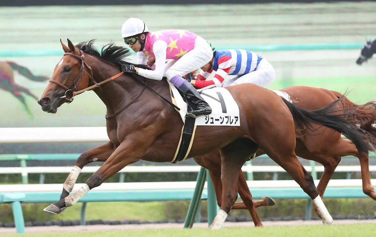 【中山3R新馬】武豊ジューンブレアが快勝　アメリカンファラオ産駒