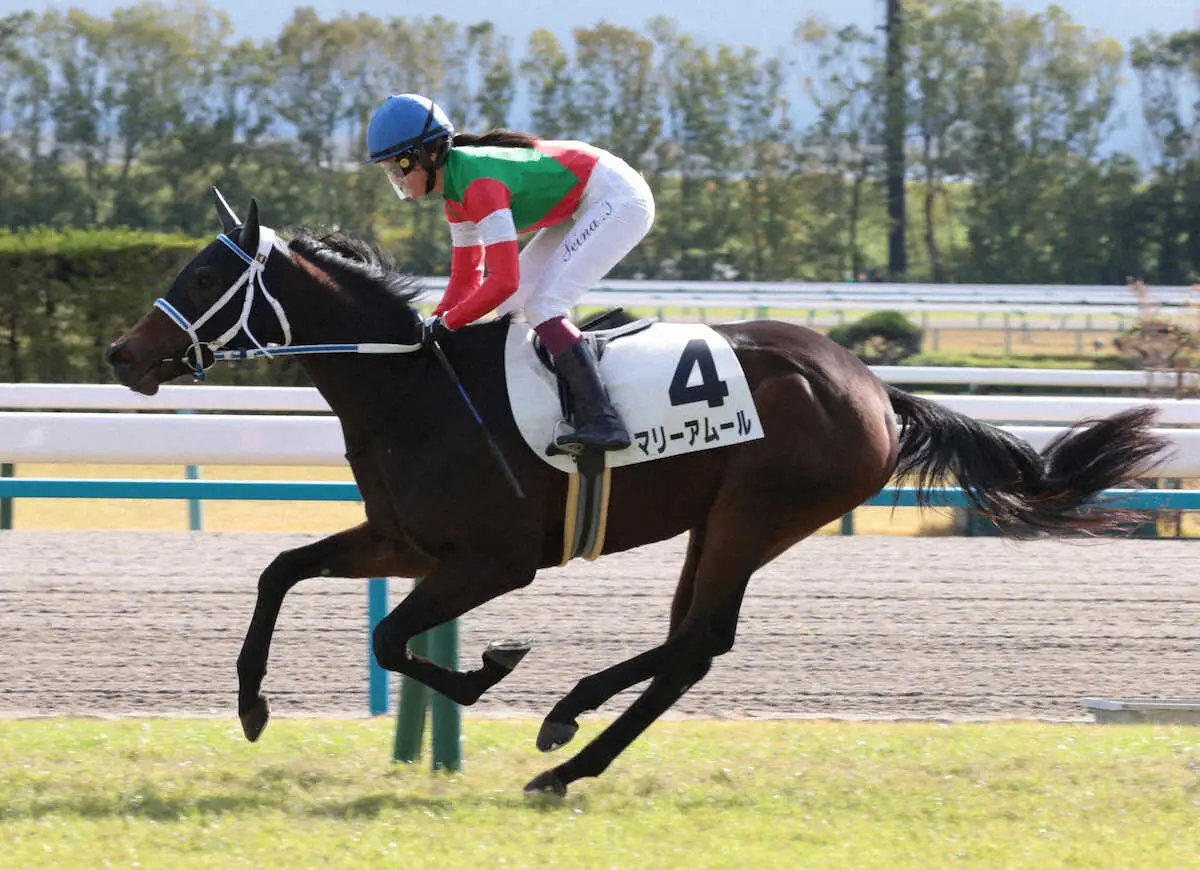【京都5R新馬】マリーアムールV　今年23勝目の今村聖奈「めちゃくちゃはじけましたね」