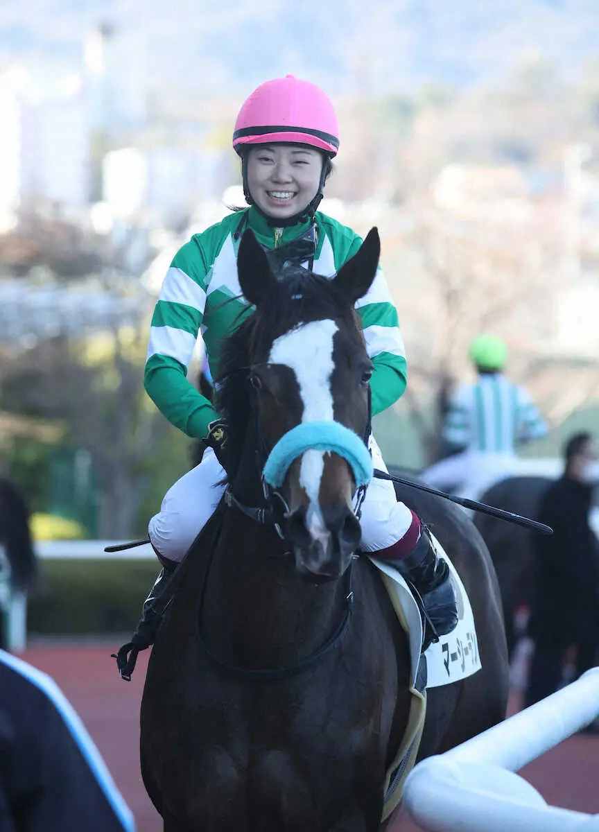 【阪神6R新馬】マーシーランV　河原田「馬が強かったと思います」