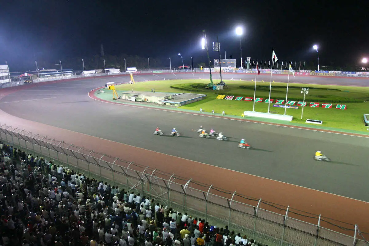 【飯塚オート】午前0時を超えた開催の名称決定　「オーバーミッドナイトオートレース」