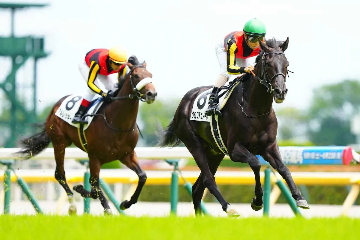 【東京5R新馬】クロワデュノールV　北村友「いい形のレースができた」