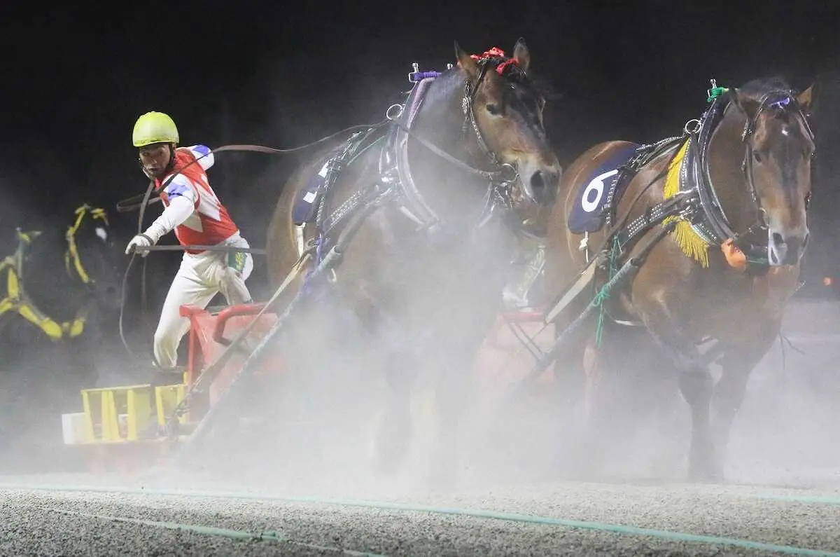 【ばんえい競馬】旭川記念はクリスタルコルドがV　重賞5勝目