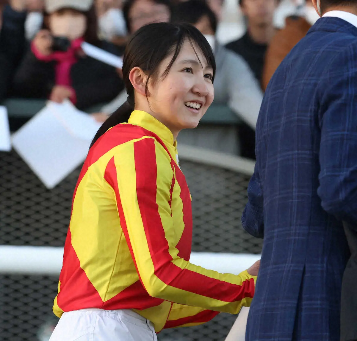 【札幌4R・3歳未勝利】古川奈穂、復帰戦は8着「ファンの方に声をかけてもらってありがたかった」