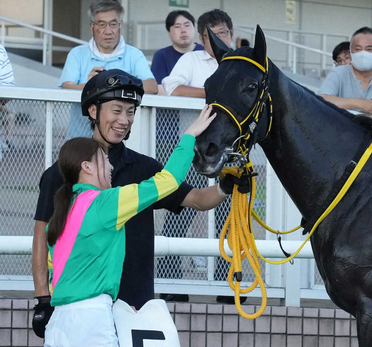 【新潟9R・3歳未勝利】河原田菜々5番人気タガノディガーで逃げ切り勝ち「コンディションが良い時に…」