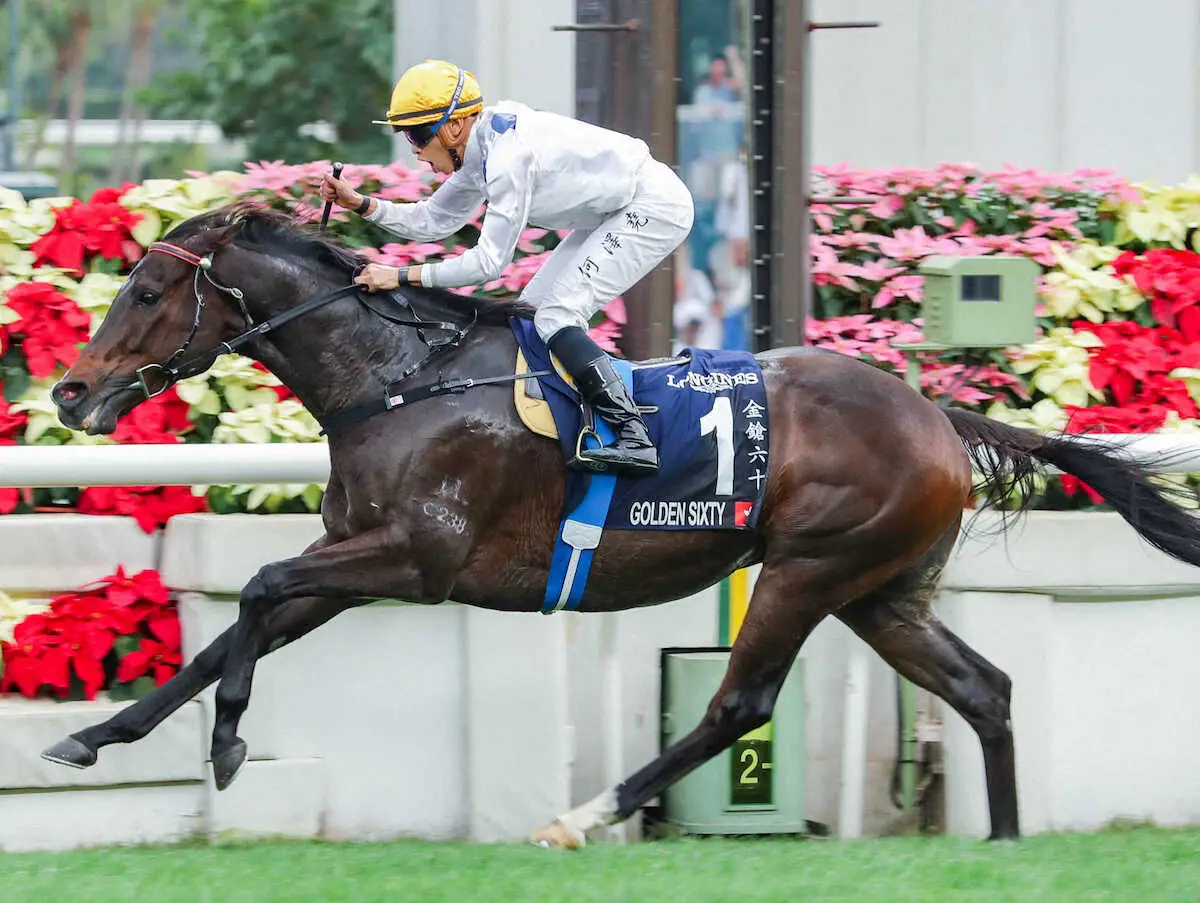 香港G1・10勝ゴールデンシックスティ引退　22日に競馬場で引退セレモニー