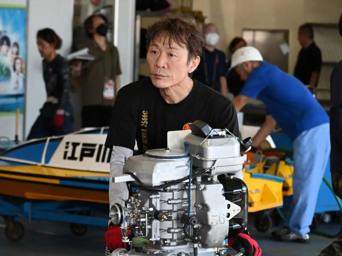 【江戸川ボート　マスターズリーグ第5戦】烏野賢太　7年3カ月ぶり参戦も…荒れ水面で特訓中止