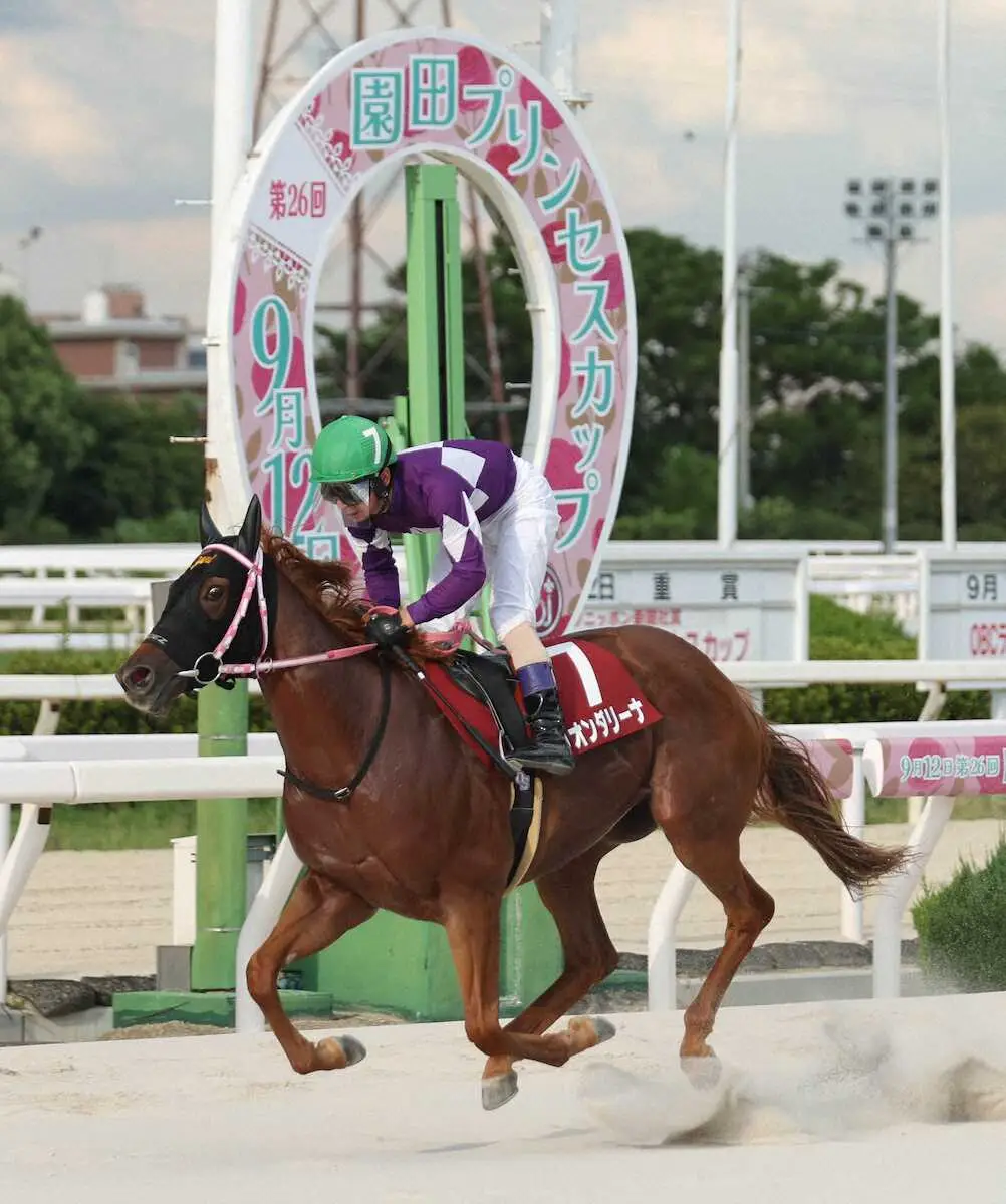 【園田競馬　スポニチ賞園田プリンセスC】リオンダリーナ5馬身差圧逃！　遠征勢が上位を独占