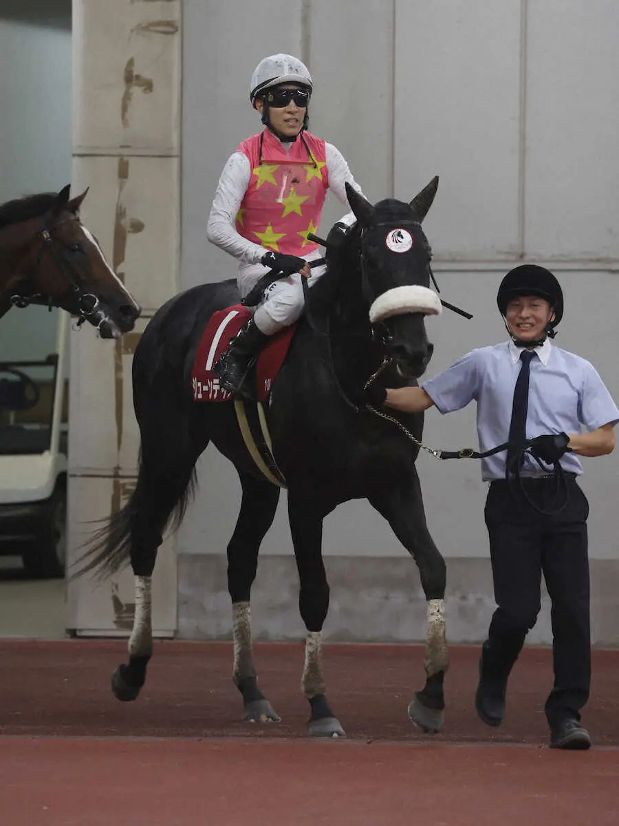 【神戸新聞杯】ジューンテイク2着　半馬身差及ばずも武英師「レースとしては言うことない」