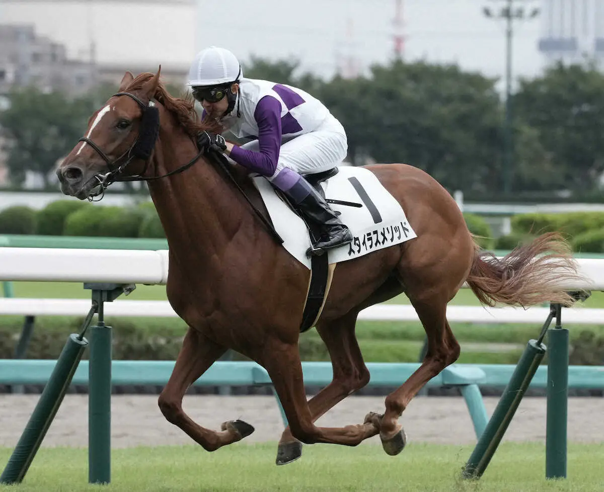 【中山5R新馬】6番人気スタイラスメソッドが逃げ切り　武豊「なかなか走りますね」