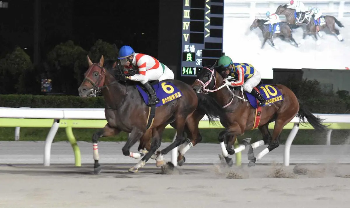 【大井競馬　Jpn2東京盃】チカッパが交流重賞2連勝　賛辞惜しまない横山典「将来が本当に楽しみ」