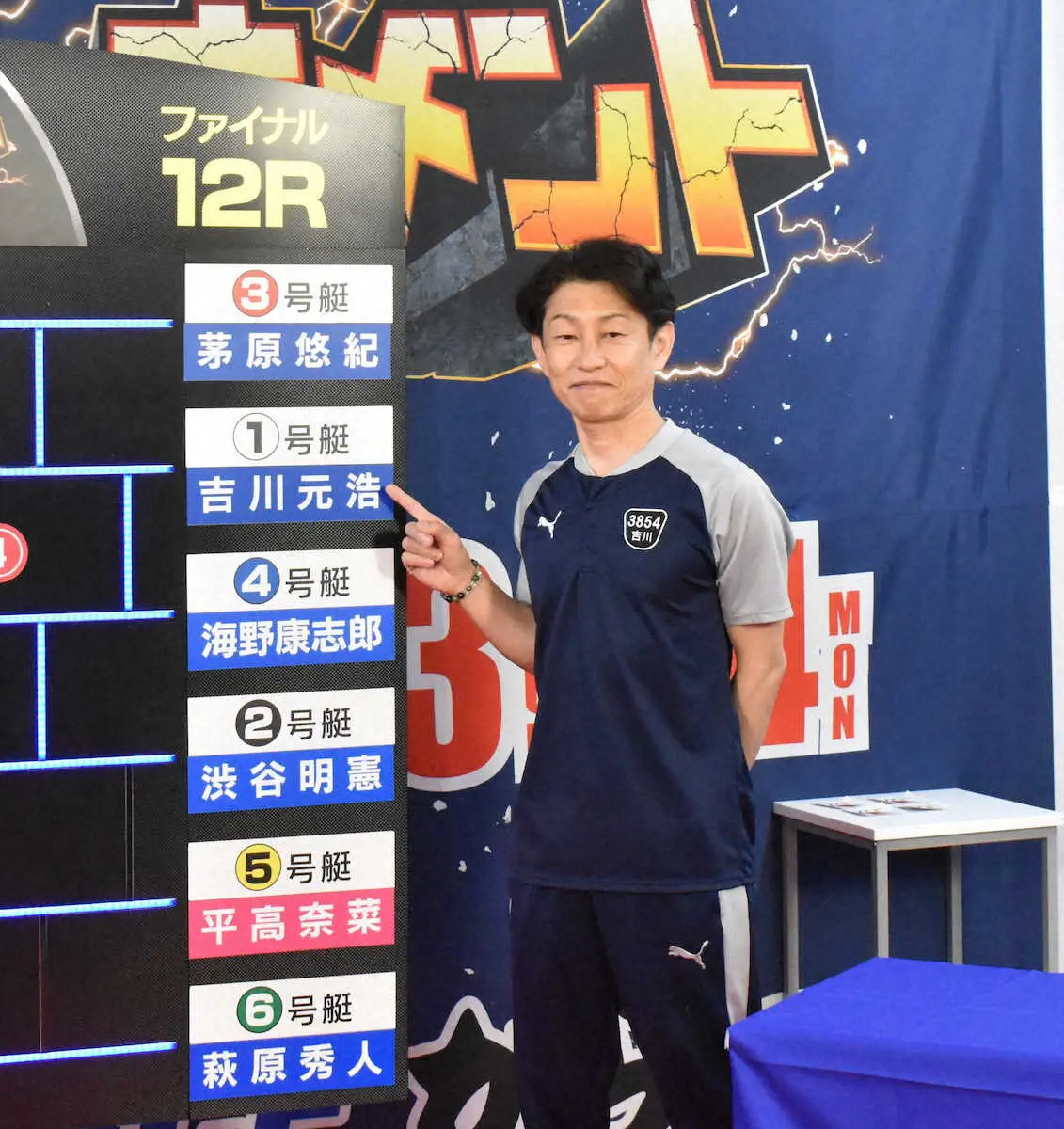 【からつボート　ファン感謝3DaysBBT　優勝戦】吉川元浩がV最右翼　機力上向き、盤石の逃走