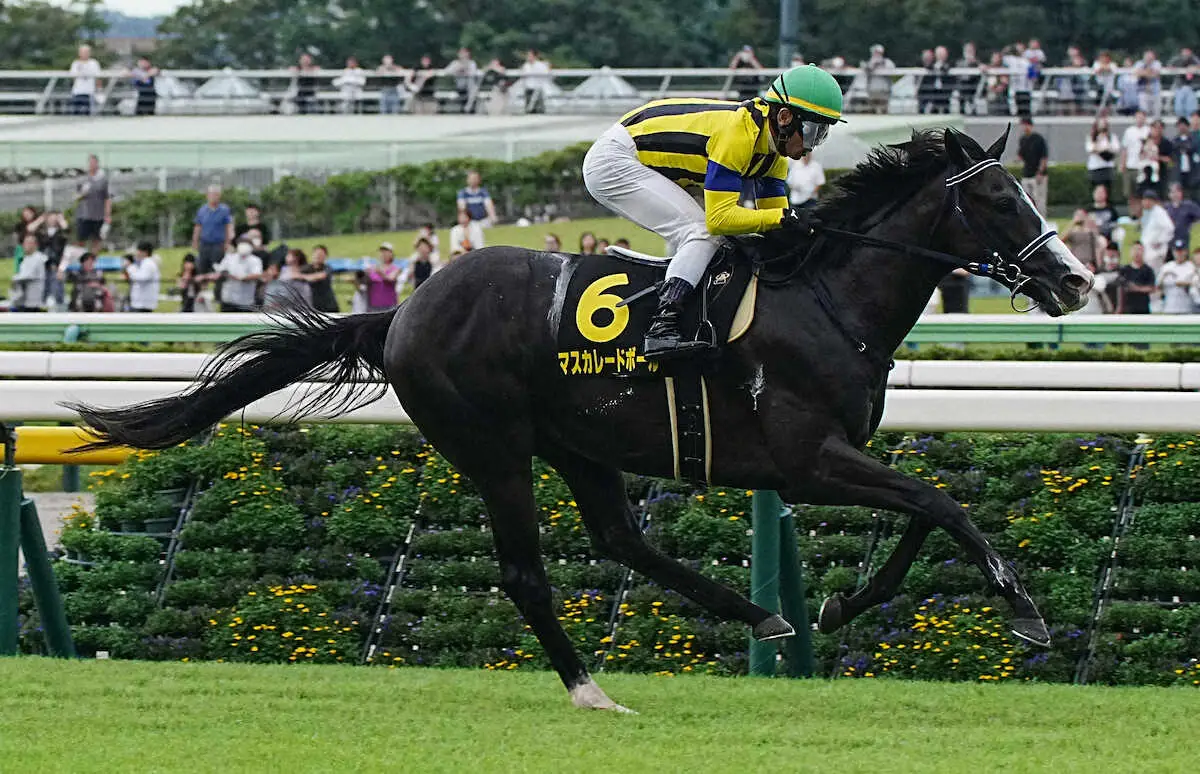 【アイビーS】マスカレードボール差し切って無傷連勝　戸崎「いい形で成長していた」