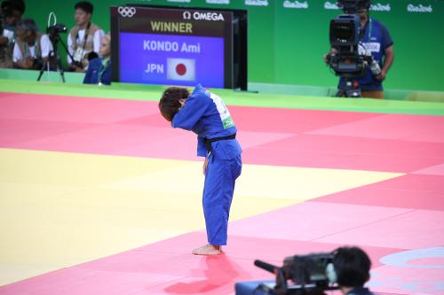 近藤「あんまりうれしくない」銅　東京五輪へ「４年間でひっくり返す」