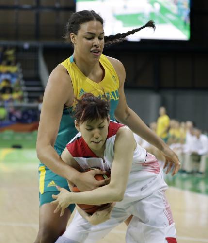 日本女子バスケ　金候補・豪州から金星逃すも　５大会ぶり決勝Ｔへ