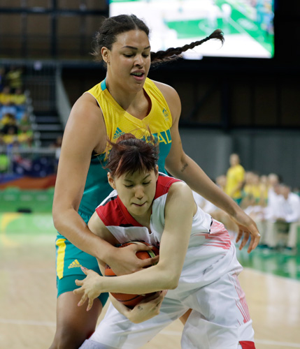 オーストラリア・女子バスケットボール代表のキャンベージ（ＡＰ）