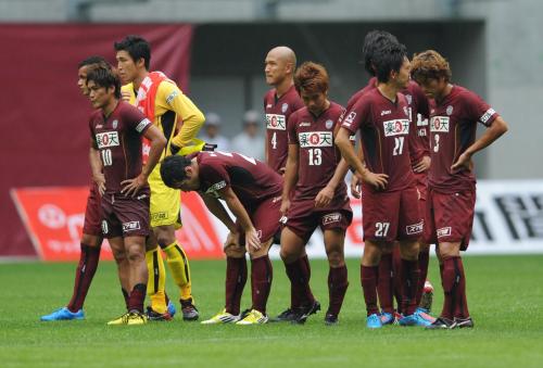 神戸　２点先制も屈辱的逆転負け…西野監督「一番最悪な形」