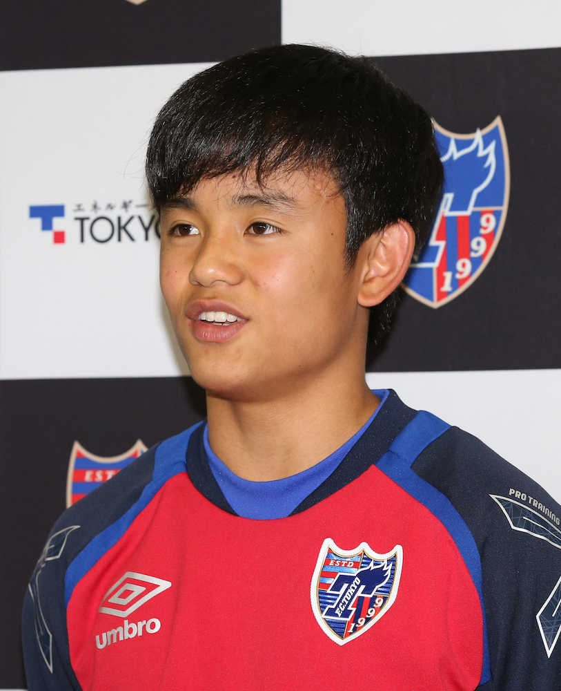 15歳・久保、トップチームで初のメンバー入り　途中出場でデビューなるか