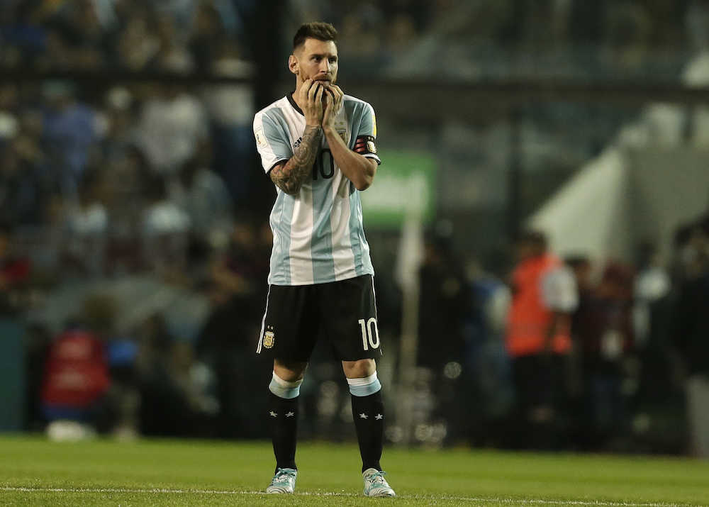 アルゼンチン“Ｗ杯圏外”６位後退…ホームでペルーとドロー
