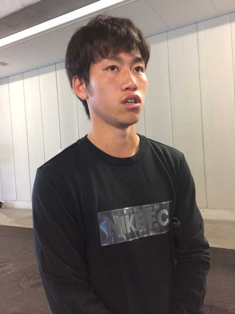 Ｇ大阪の１９歳ルーキー高　トップチームで初メンバー入りへ
