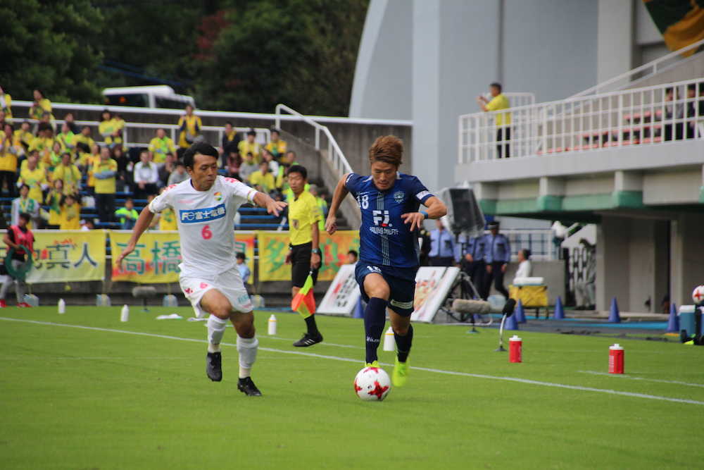 福岡、千葉に敗れ３位長崎に勝ち点並ばれる　徳島ドローで６位