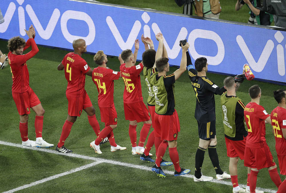 ベルギー地元紙は“日本無視”「準々決勝はベルギー対ブラジル」