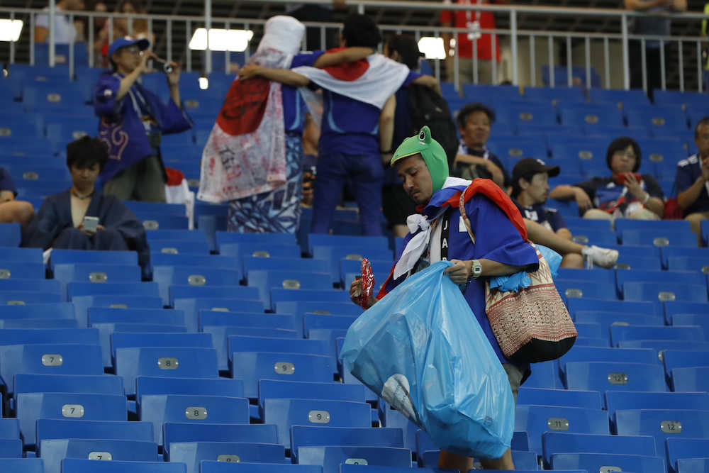 Ｗ杯組織委　日本代表のロッカー清掃に感謝　全ての試合後「理想的に清潔な状態に」サポーターにも感謝