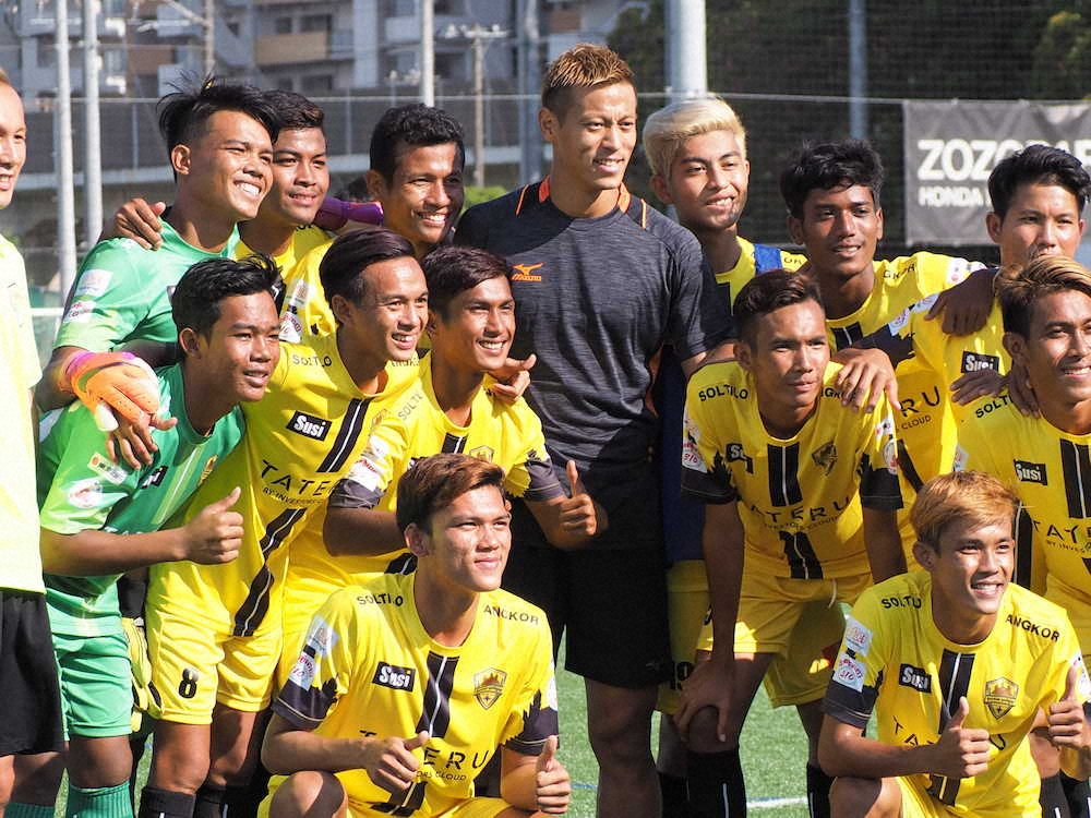 カンボジアサッカー発展のために…本田圭佑オーナーのクラブ3季目の進化