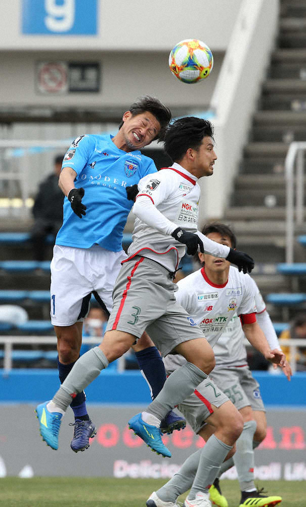 横浜FC　平均33・9歳スタメンで今季ホーム初勝利　52歳カズ、39歳南、37歳松井が元気にプレー