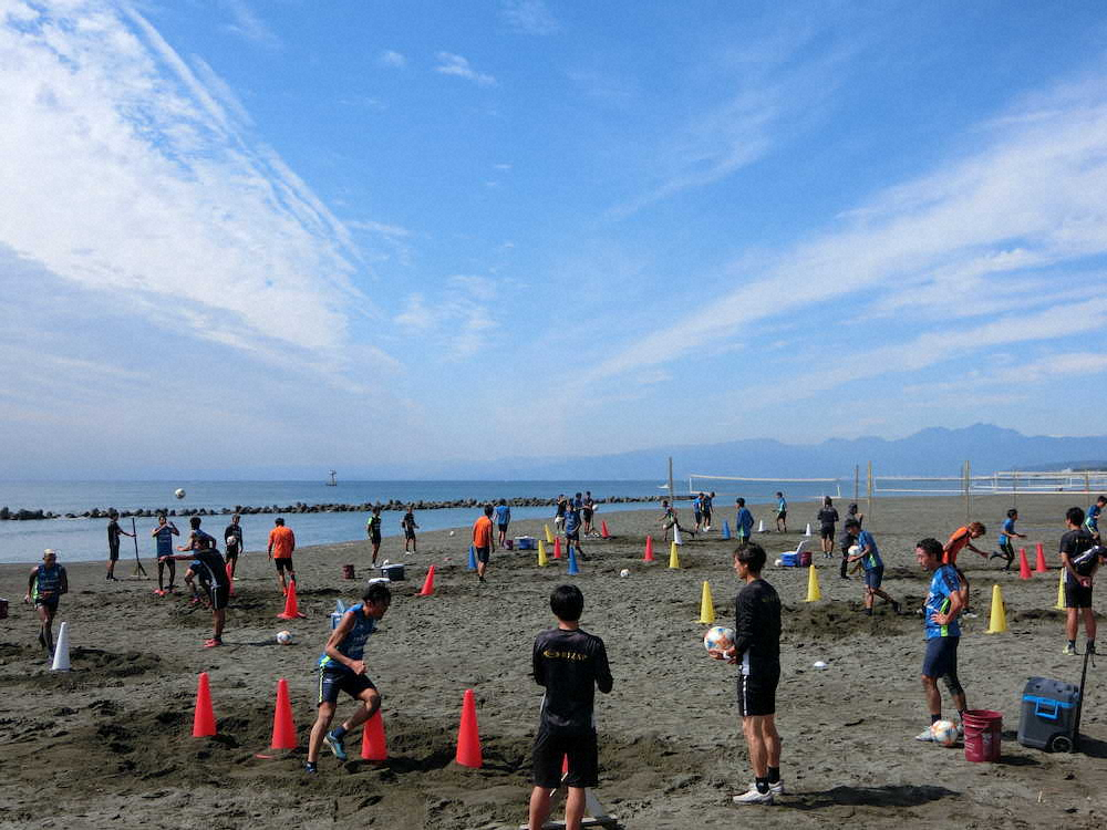 湘南　ラグビートレで原点回帰「みんなひとつになれるよう」