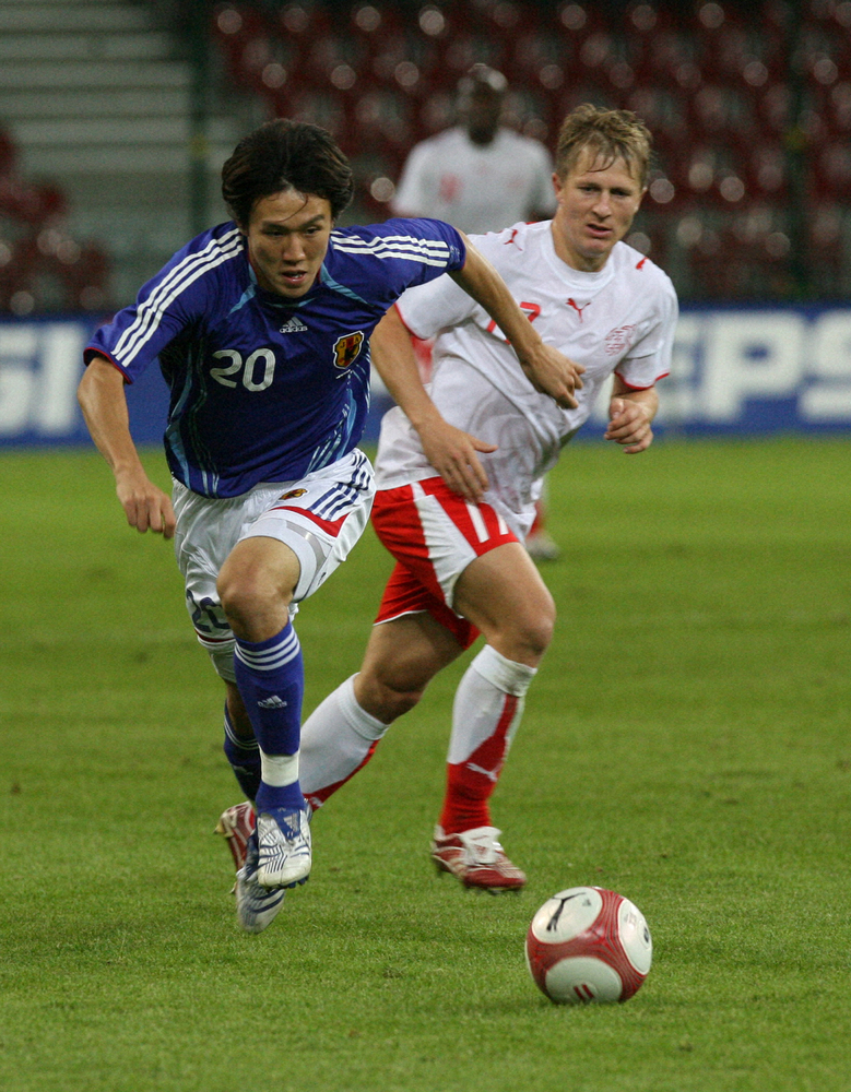 2010年の南アフリカW杯などにも出場したJ2新潟の元日本代表FW矢野貴章