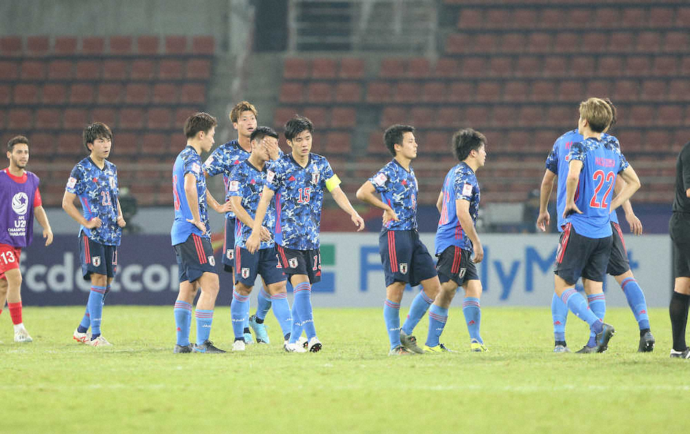 U23日本代表　五輪イヤー連敗で史上初1次L敗退…森保監督の進退問題も浮上