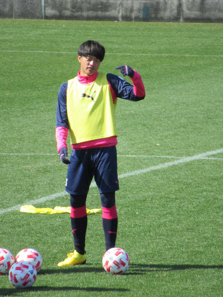 C大阪の高卒DF田平　26日仙台戦でプロデビューも「チャンスがあれば、存分に自分のプレーを」