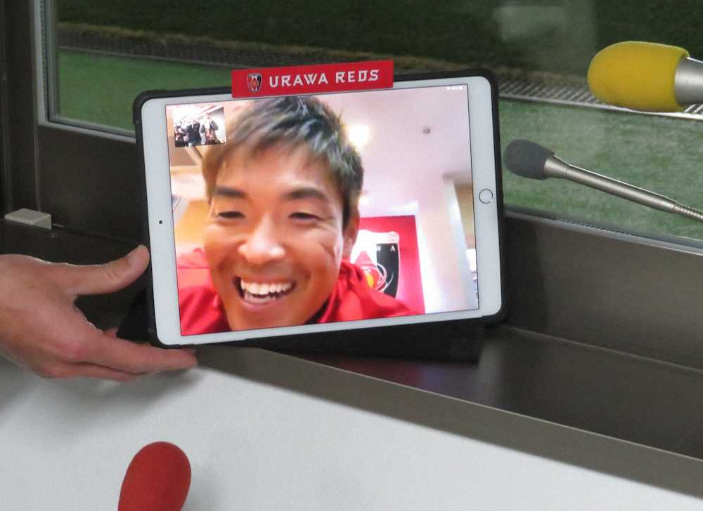 浦和が新型コロナ対策　ビデオ通話で取材対応　GK西川「選手としては健康第一」