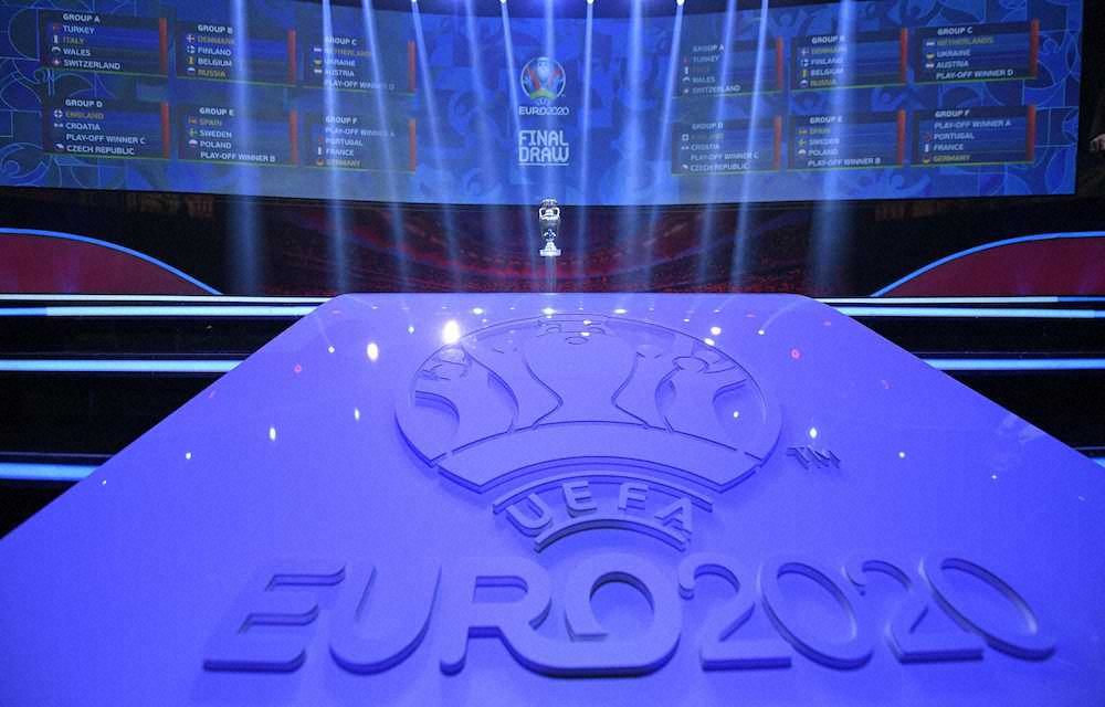 EURO＆南米選手権1年延期発表　EURO延期は史上初