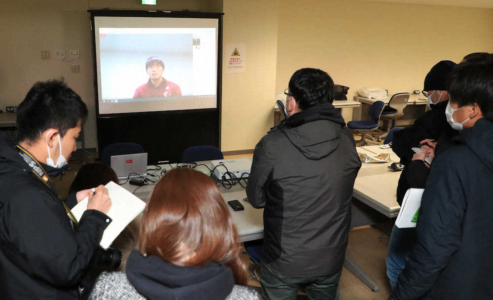 鹿島　報道陣は入場前に検温＆取材はビデオ通話　感染防止に全力